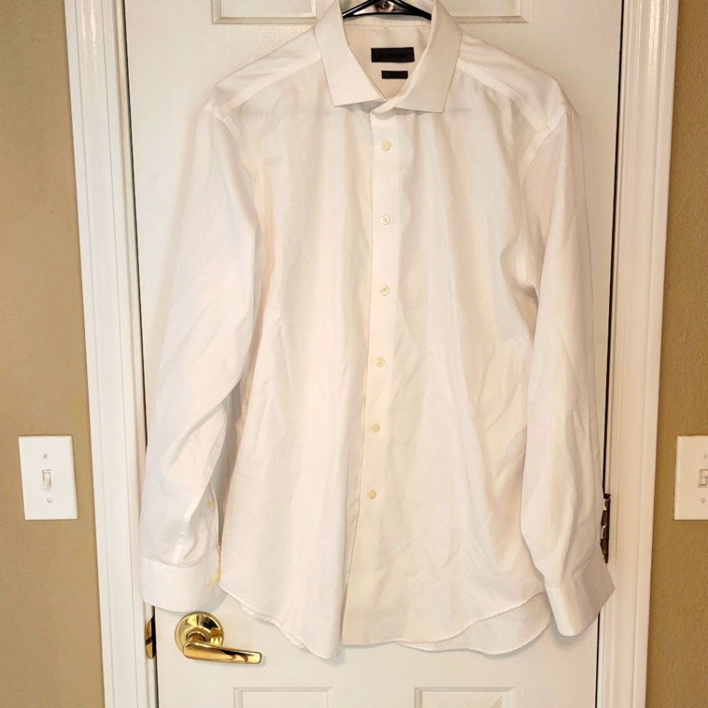 Calvin Klein Slim Fit Non Iron Dress Shirt